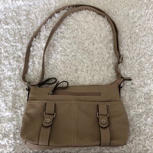 Rossetti Beige Crossover Purse